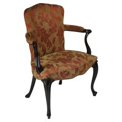 Antique Hepplewhite Mahogany Salon Chair