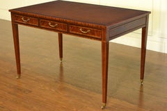 Hepplewhite Mahogany Writing Desk by Leighton Hall
