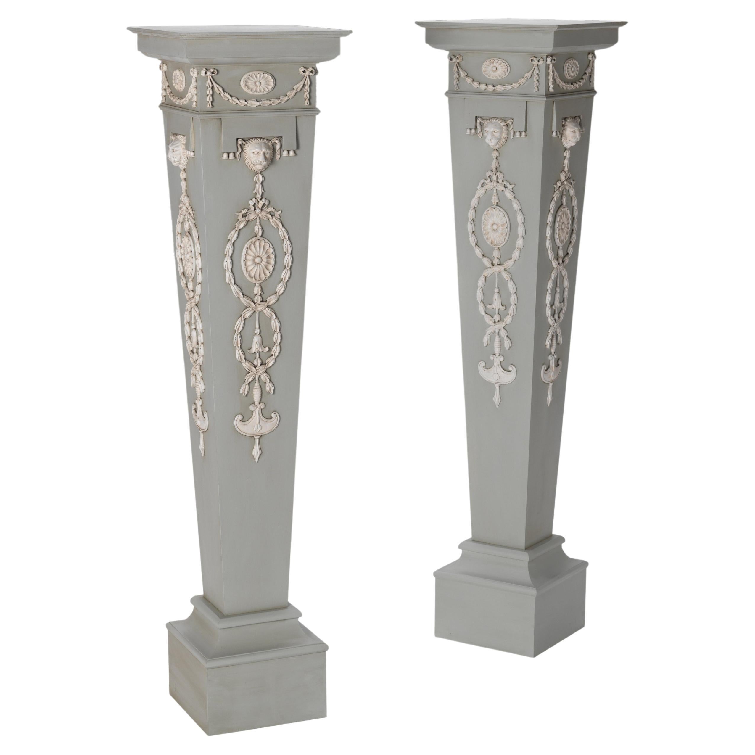 Hepplewhite Pedestals For Sale