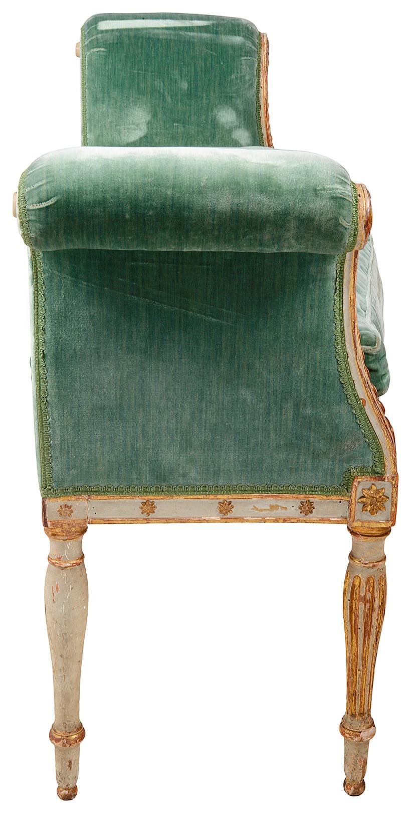 Hepplewhite Period Window Seat, circa 1780 1