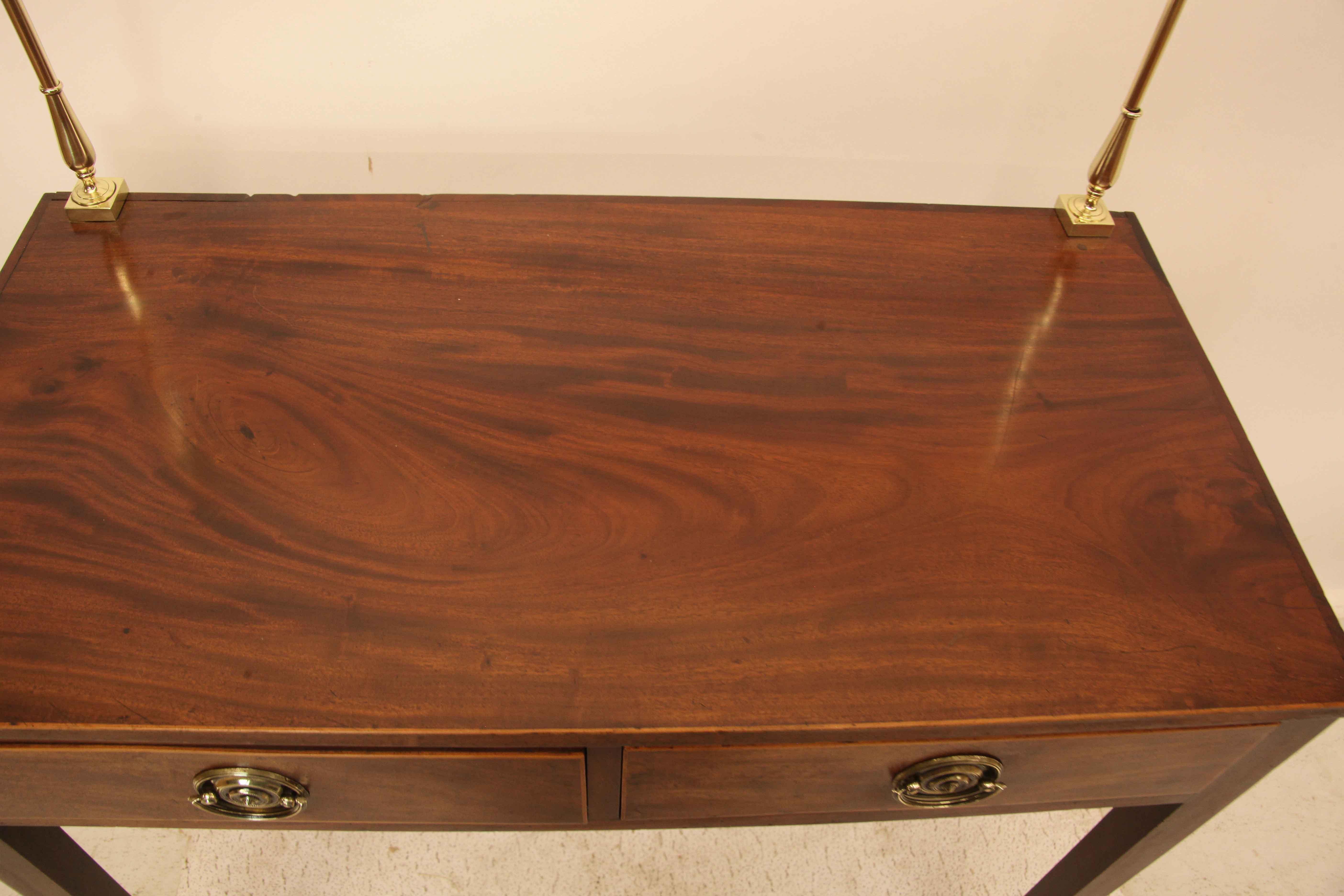 Inlay Hepplewhite Serving Table For Sale
