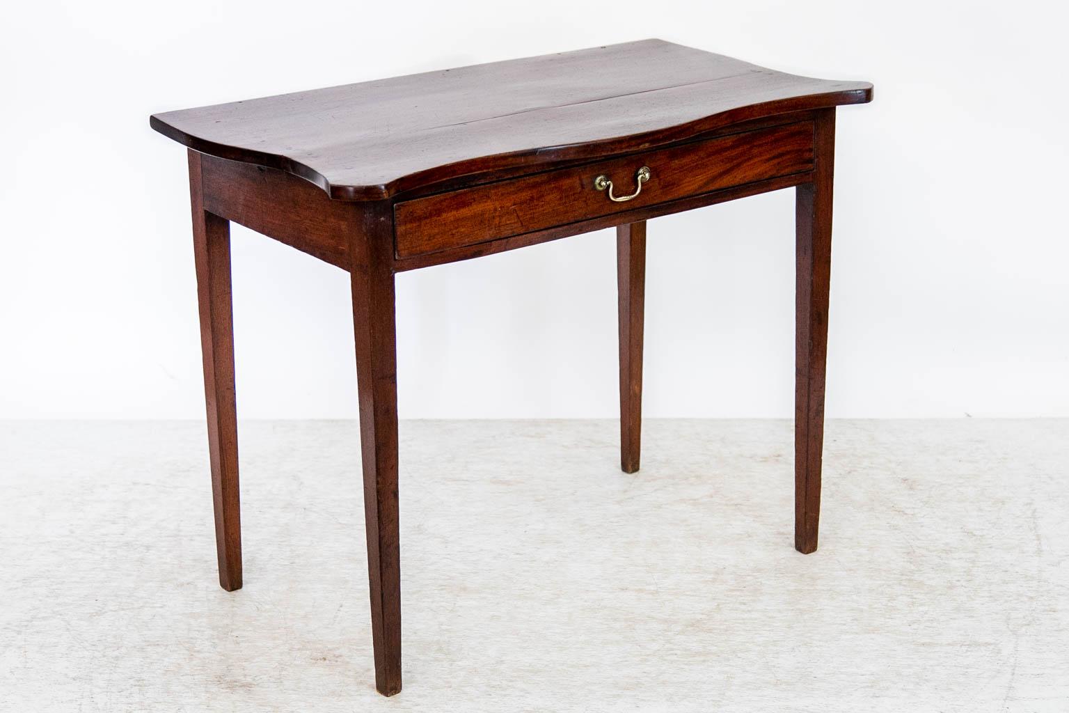 Brass Hepplewhite Side Table For Sale