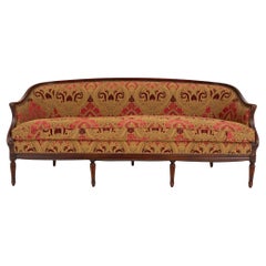 Hepplewhite Sofa Mahogany Couch Settee 1880
