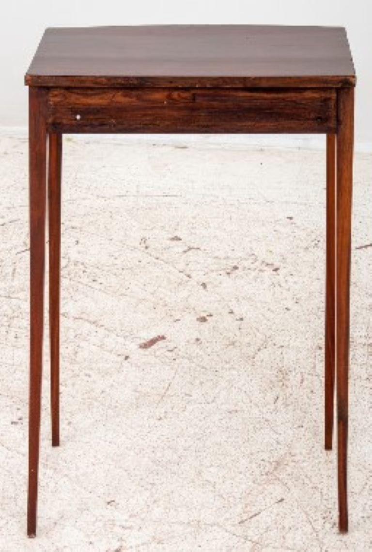 Unknown Hepplewhite Style Inlaid Mahogany Side Table For Sale