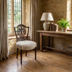 Hepplewhite Style Mahogany Shield Back Chair