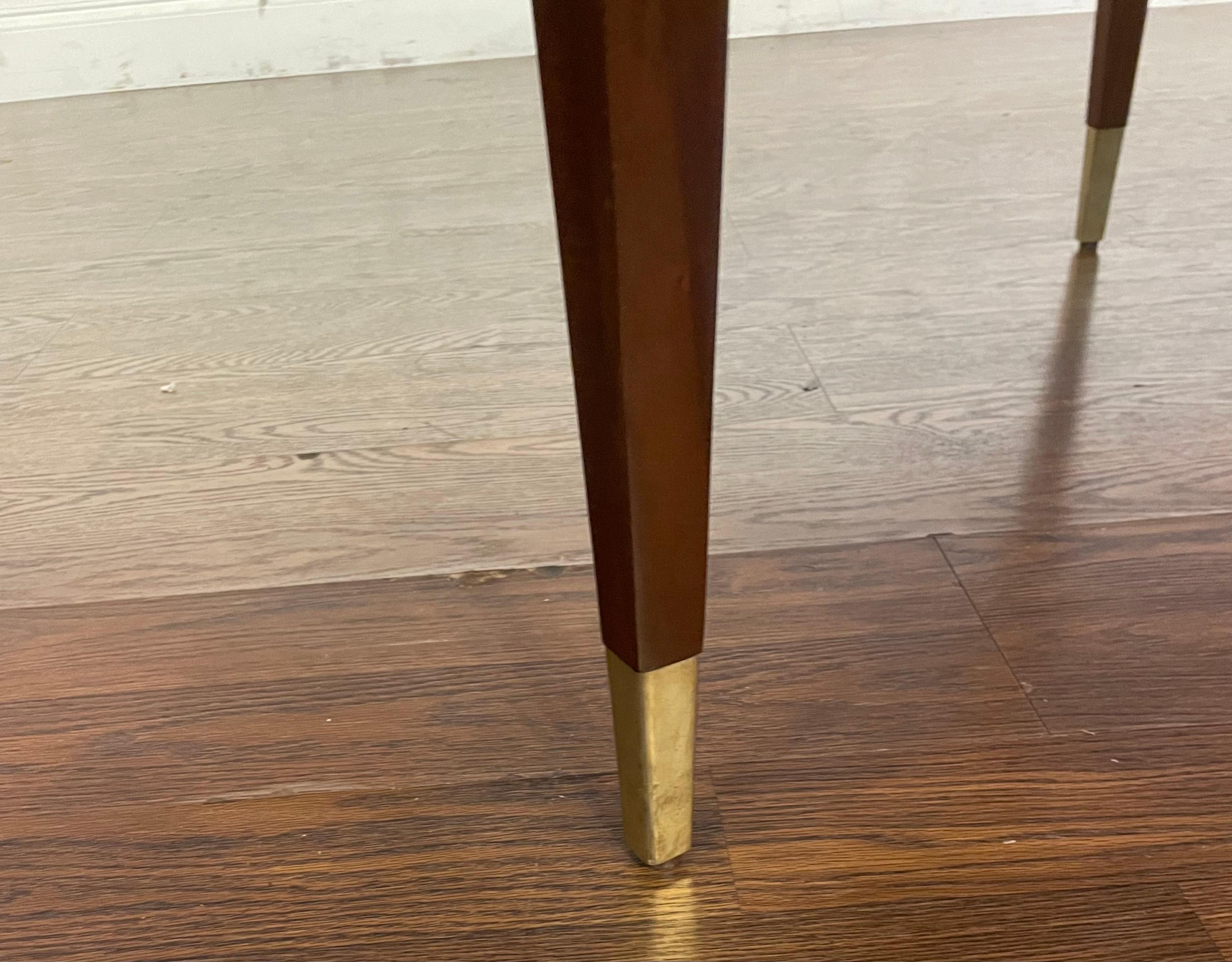 Hepplewhite Style Oval Mahogany Dining Table by Leighton Hall - Showroom Sample For Sale 2