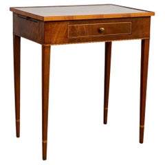 Vintage Hepplewhite Style Side Table