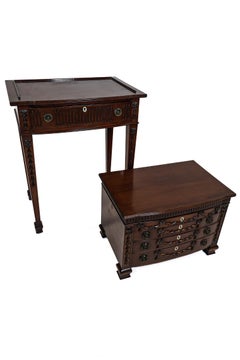 Hepplewhite style Viners 109 piece cutlery chest