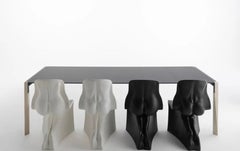 Chaise HER Finition mate RAL9011 Noir - Casamania Par Fabio Novembre