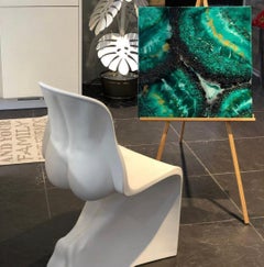 En stock Silla HER Acabado Mate RAL9016 Blanco - Casamania By Fabio Novembre