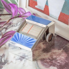 Ihre Majestät's Yacht Britannia Asprey Silber und Emaille Telefon Index