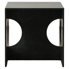 Hera Couchtisch, gebürstet  Diabase Volcanic Stone, von Studio Mohs