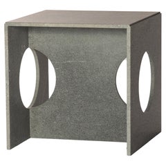 Hera Coffee Table in Brushed  Diabase Volcanic Stone, by Studio Mohs