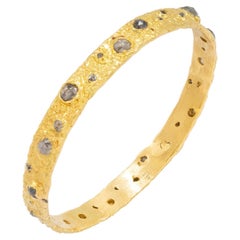 Brazalete Hera Sal y Pimienta Diamante, de Tagili