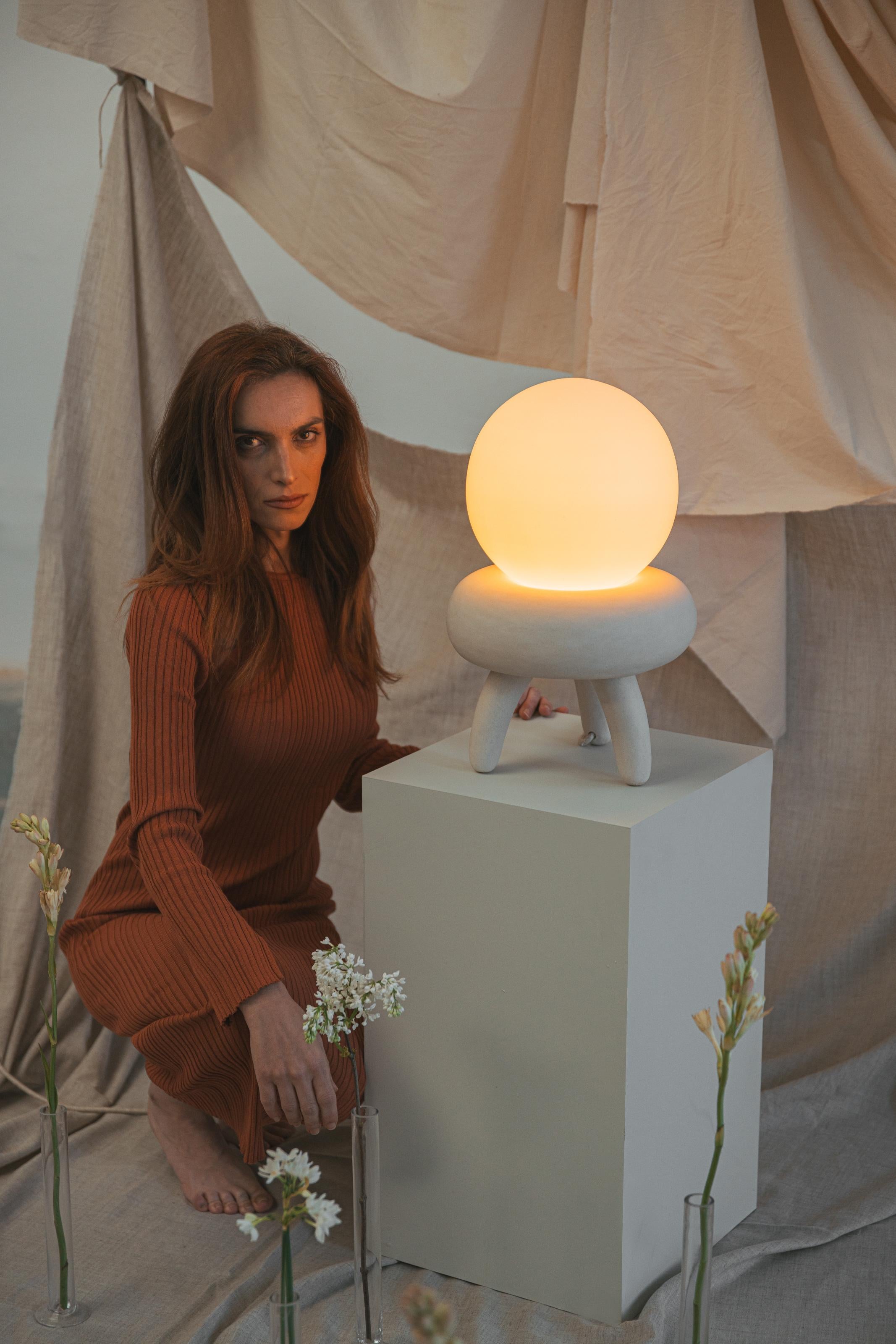 Hera Table Lamp by Cuit Studio For Sale 2