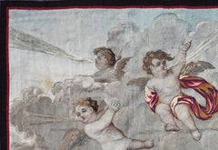 Hera, the Fearsome Queen of Olympus, Tapestry Brussels 18th, 183Lx287H cm