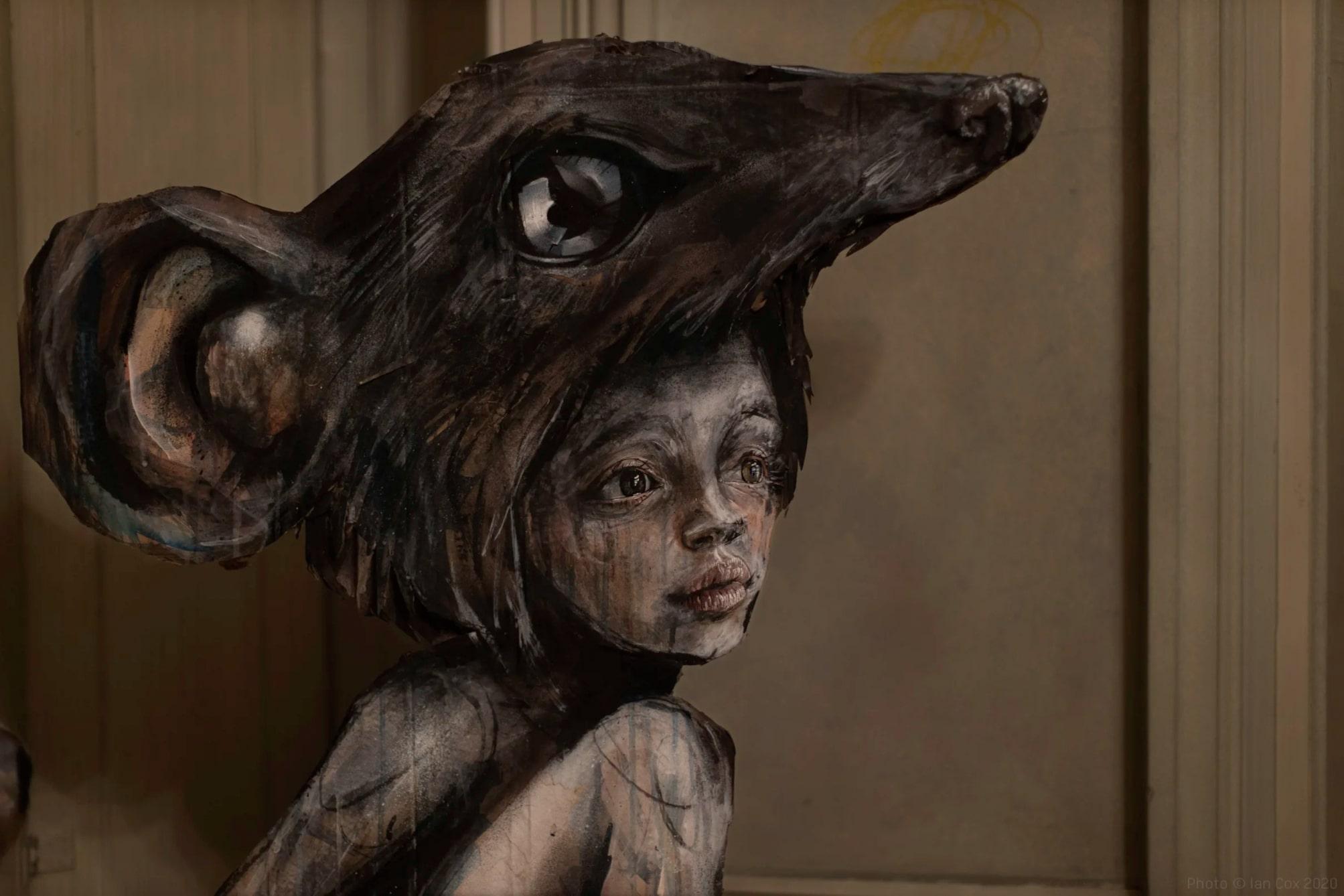 Topo sognatore - Painting Contemporaneo di Herakut