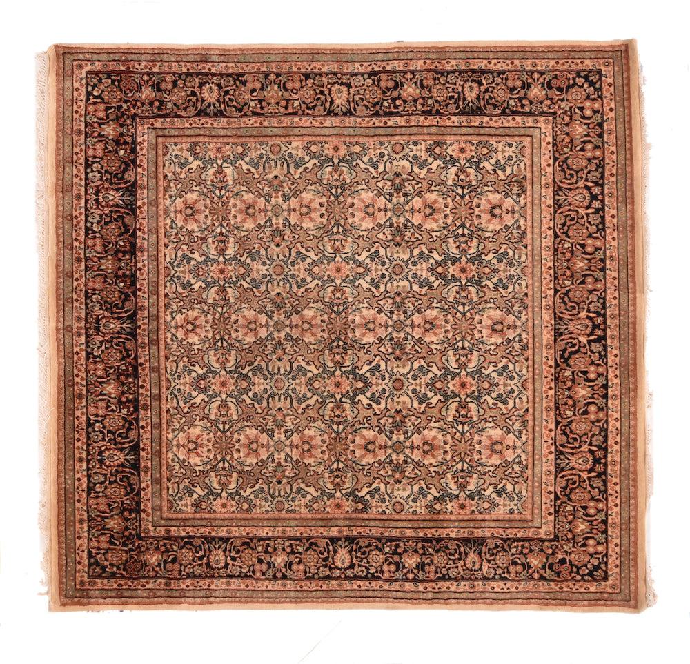 Afghan Herati Rug 6'5'' x 6'7'' For Sale