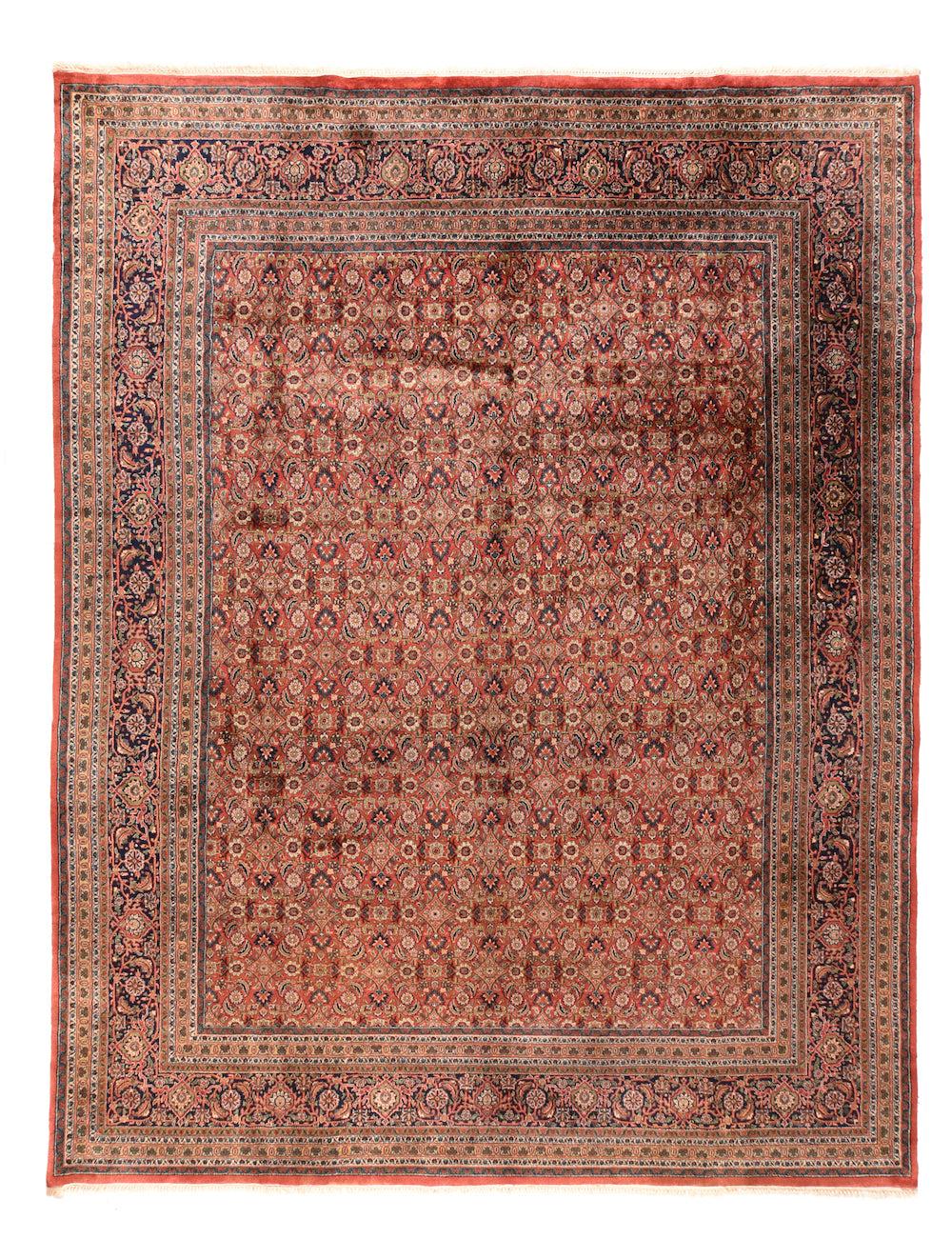 Afghan Herati Rug 9'2'' x 12'0'' For Sale