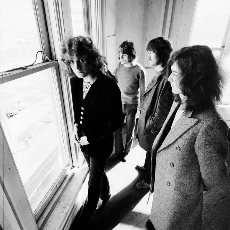 Herb Greene Black and White Photograph - Led Zeppelin