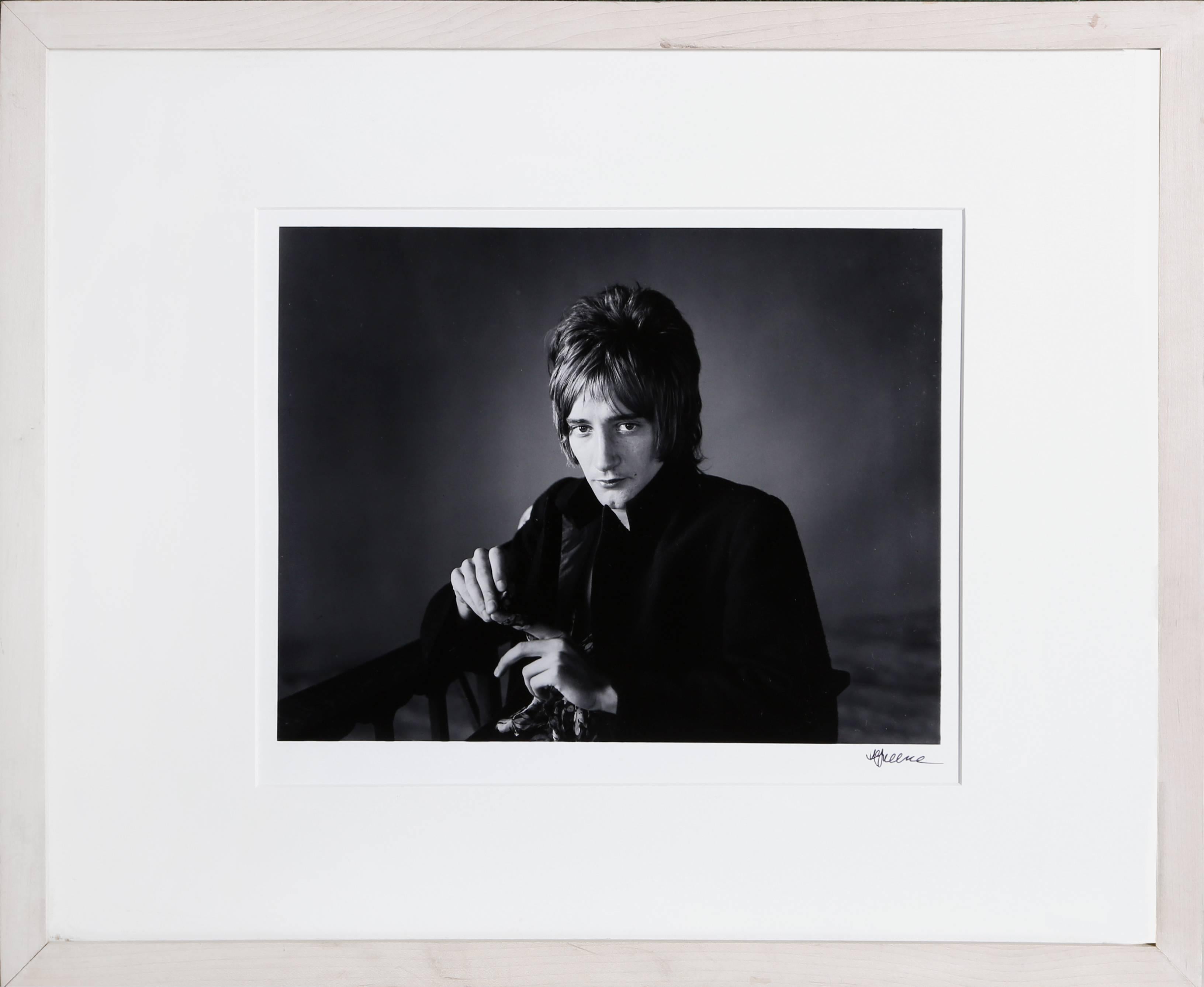 "Rod Stewart", Framed Photograph by Herb Greene, circa 1966