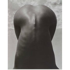 Signed Female Nude (Detail) ,Hawaii, 1989 by Herb Ritts 