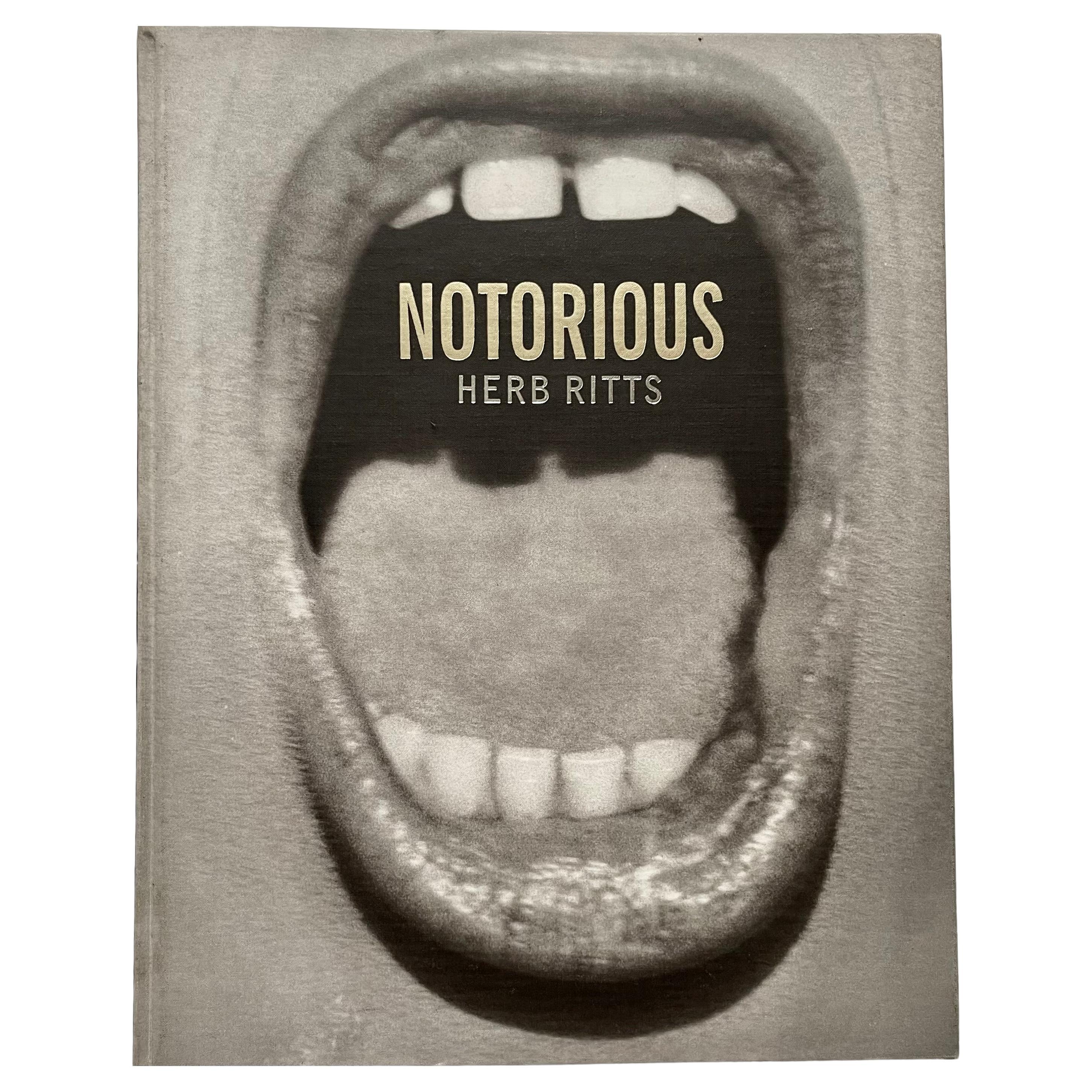 Herb Ritts Notorious 1st Edition 1992 For Sale