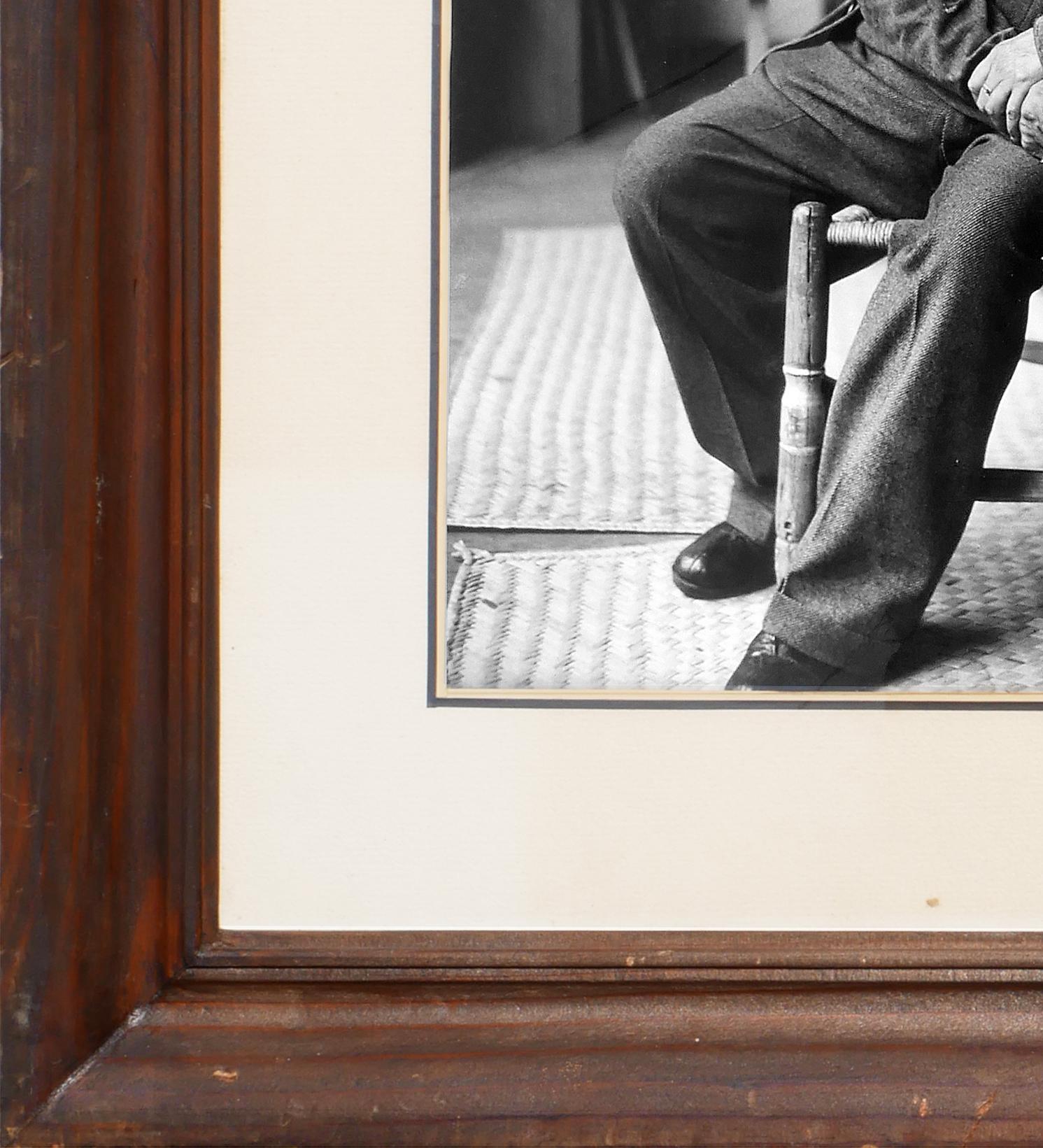 Schwarz-Weiß-Porträtfotografie von Diego Rivera im Angebot 1