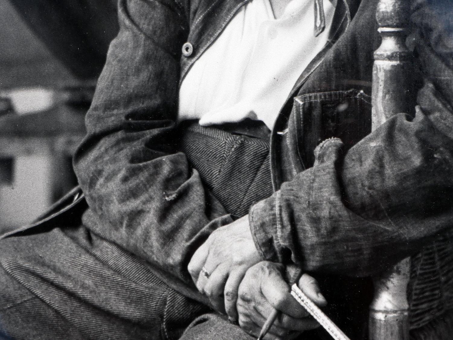 Schwarz-Weiß-Porträtfotografie von Diego Rivera im Angebot 7