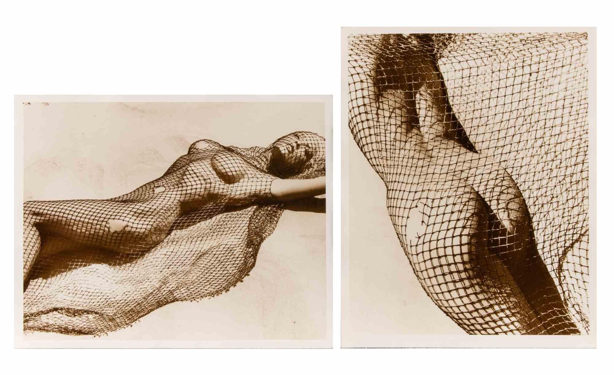 Brigitte Nielsen for Herb Ritts - Pair of 2 Photographs - 1987