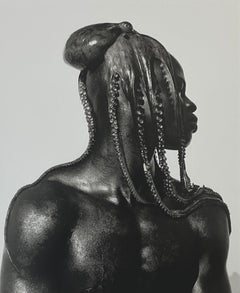 Dijmon with Octopus by Herb Ritts Vintage print