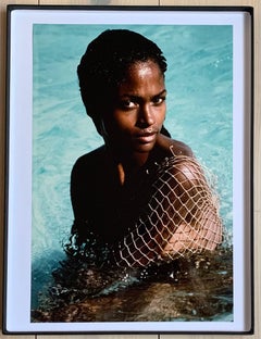 Karen Alexander 'In Fishing Net', Pirelli session at Paradise Island, Bahamas