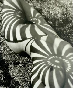 Neith with Shadows, Pound Ridge von Herb Ritts Vintage-Druck