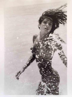 Stephanie Seymour for Herb Ritts - Photograph by Herb Ritts - 1987