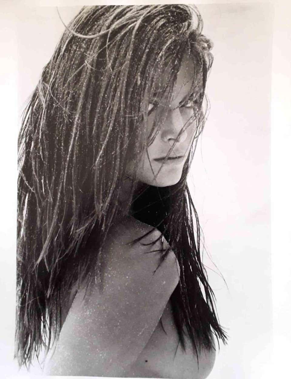 Stephanie Seymour for Herb Ritts - Photograph by Herb Ritts - 1987