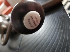 Herbeau Lille France Dion Kitchen Prep Faucet, Weathered Copper, Brass, Wood