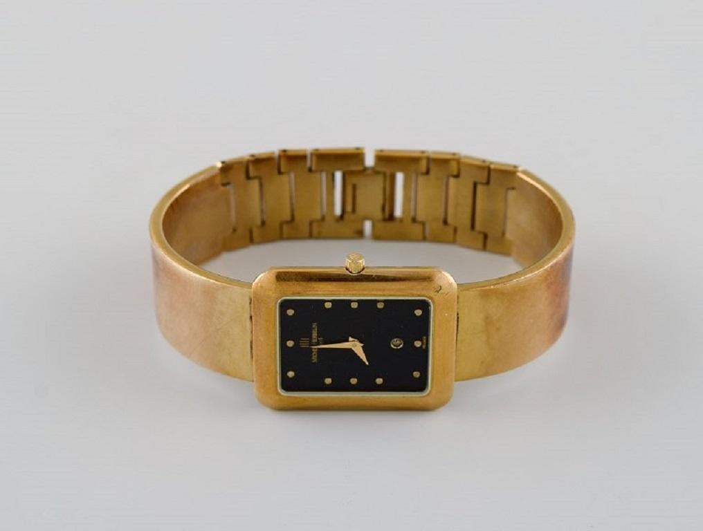 Herbelin, Paris. Ladies wristwatch. 1980s.
The watch case measures: 33 x 27 mm.
In excellent condition.
Swiss made.
All watches are thoroughly serviced by our professional watchmaker.