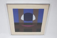 Herbert Bayer, Litografía Luna azul, Artista de la Bauhaus