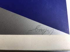 Herbert Bayer "Chromatic Twist" Screen Print, 1970s