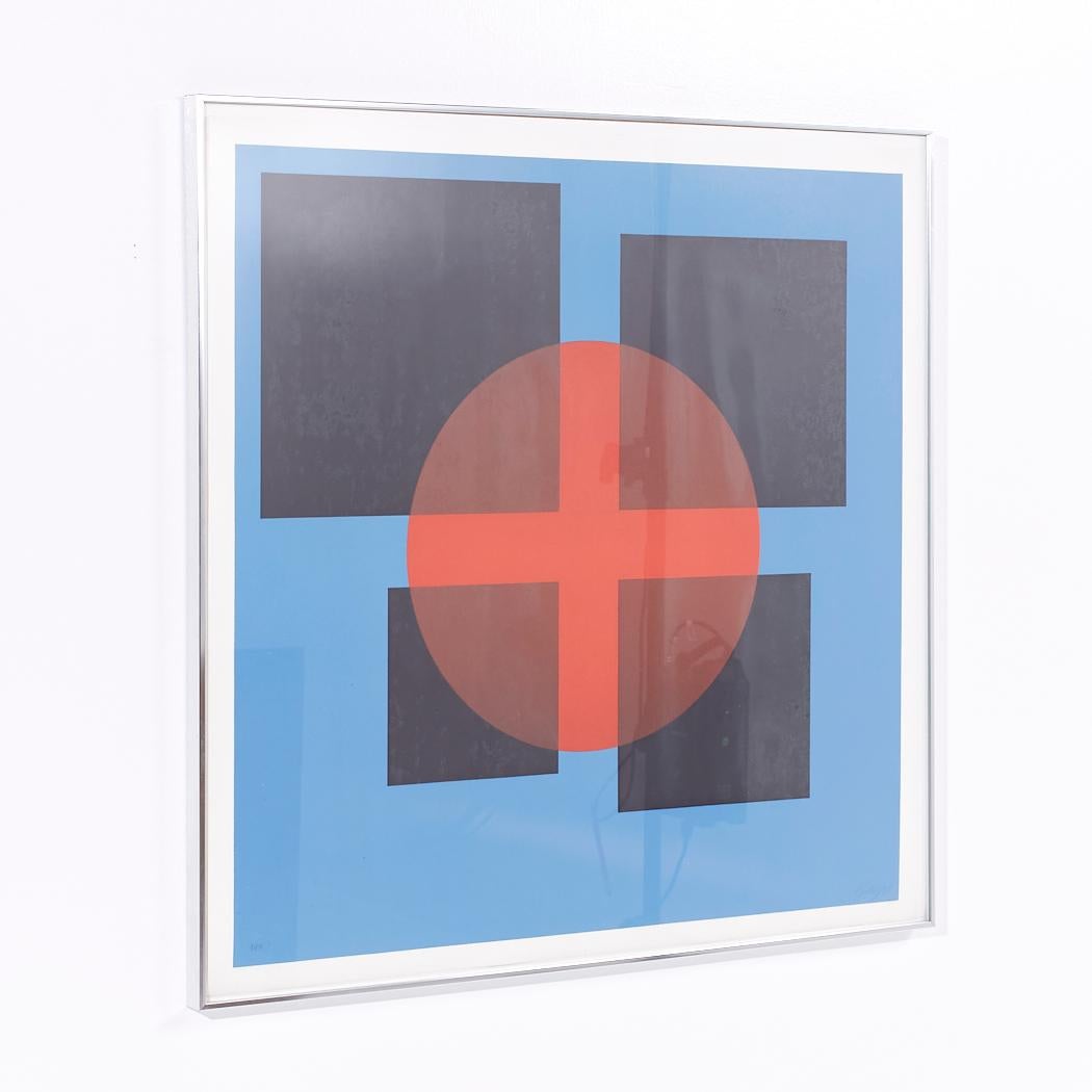 Herbert Bayer Arte di metà secolo Trasparenza rossa 1973 Serigrafia

Questa serigrafia misura: 32,75 larghezza x 1 profondità x 32,75 pollici di altezza

Scattiamo le nostre foto in uno studio a illuminazione controllata per mostrare il maggior