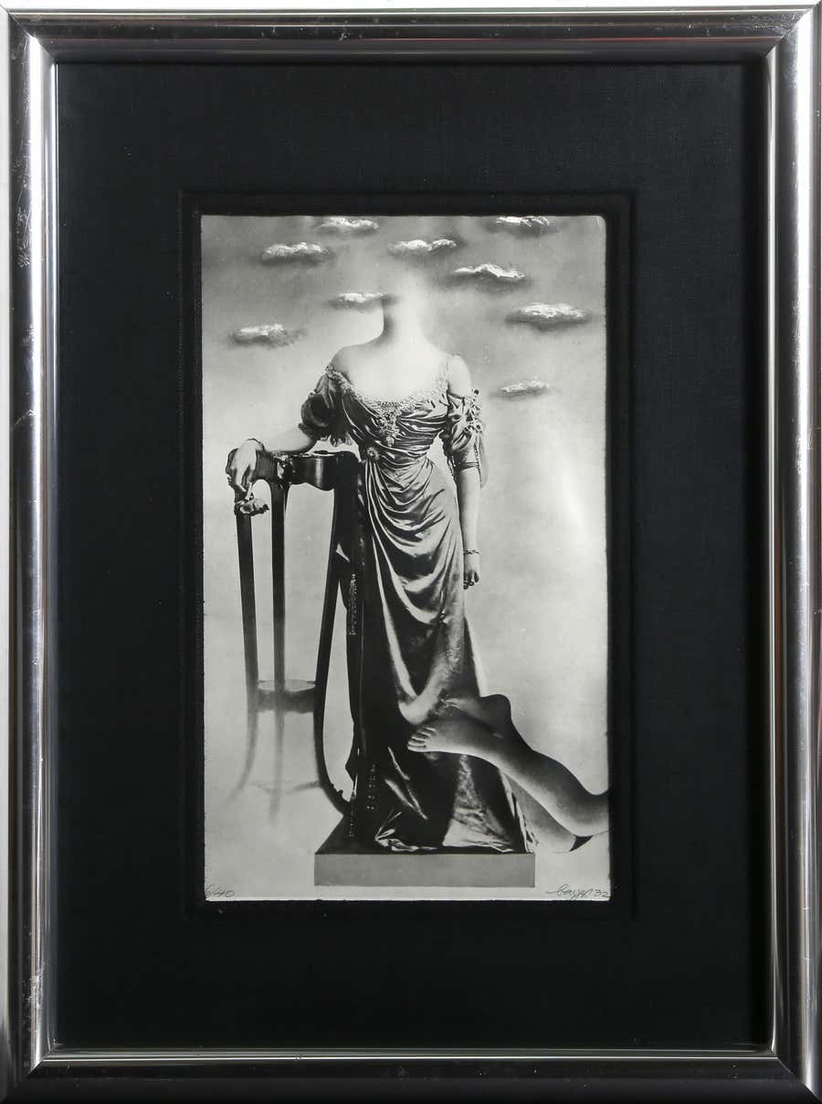 Monument, Surrealist Photograph by Herbert Bayer