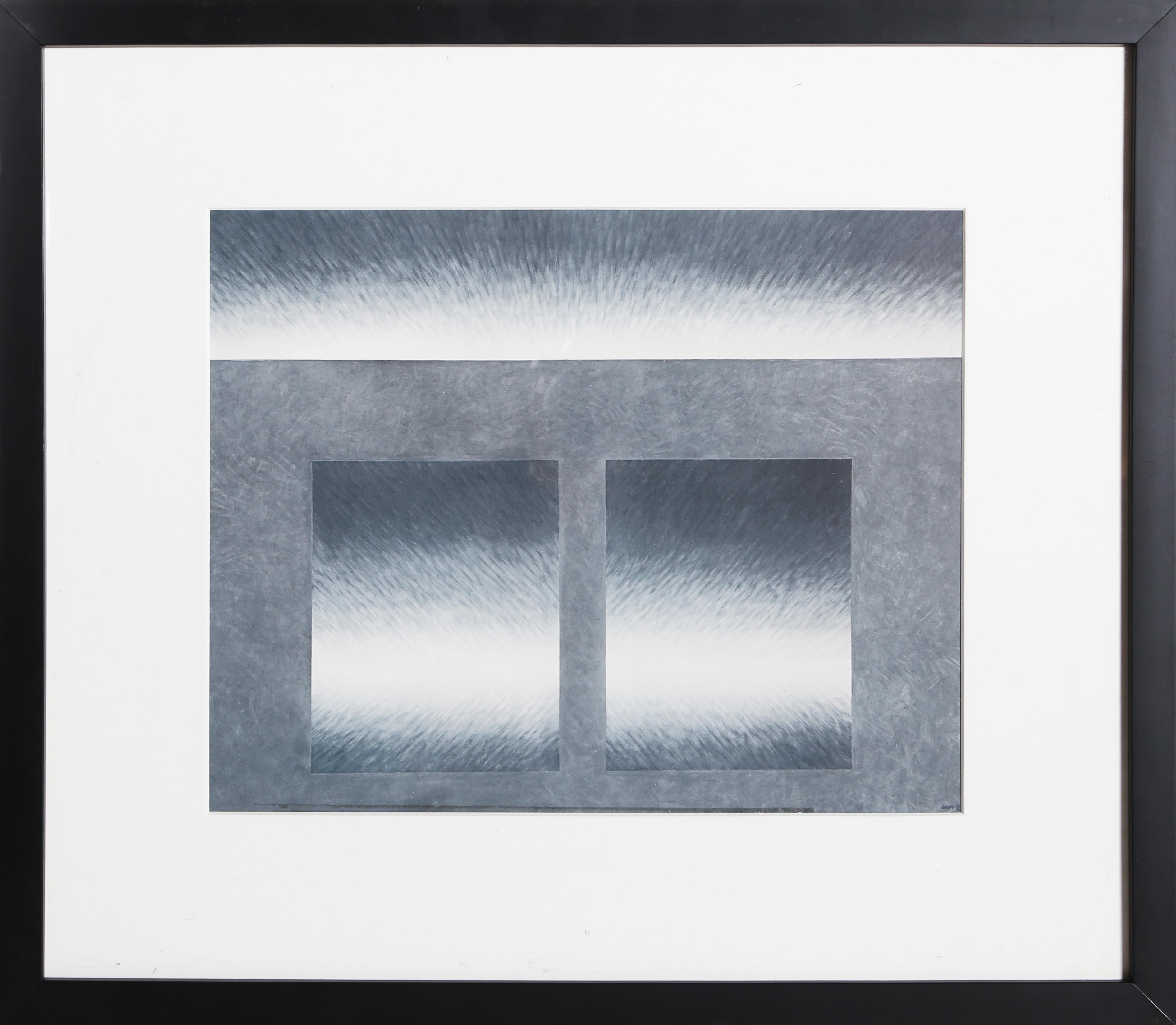 A print from the CCA folio of Herbert Bayer published in 1965. Nicely framed.

Untitled
Herbert Bayer, Austrian (1900–1985)
Date: 1964 (1965)
Offset Lithograph
Frame Size: 16.5 x 22 inches
Published by: Container Corporation of America, 1965
