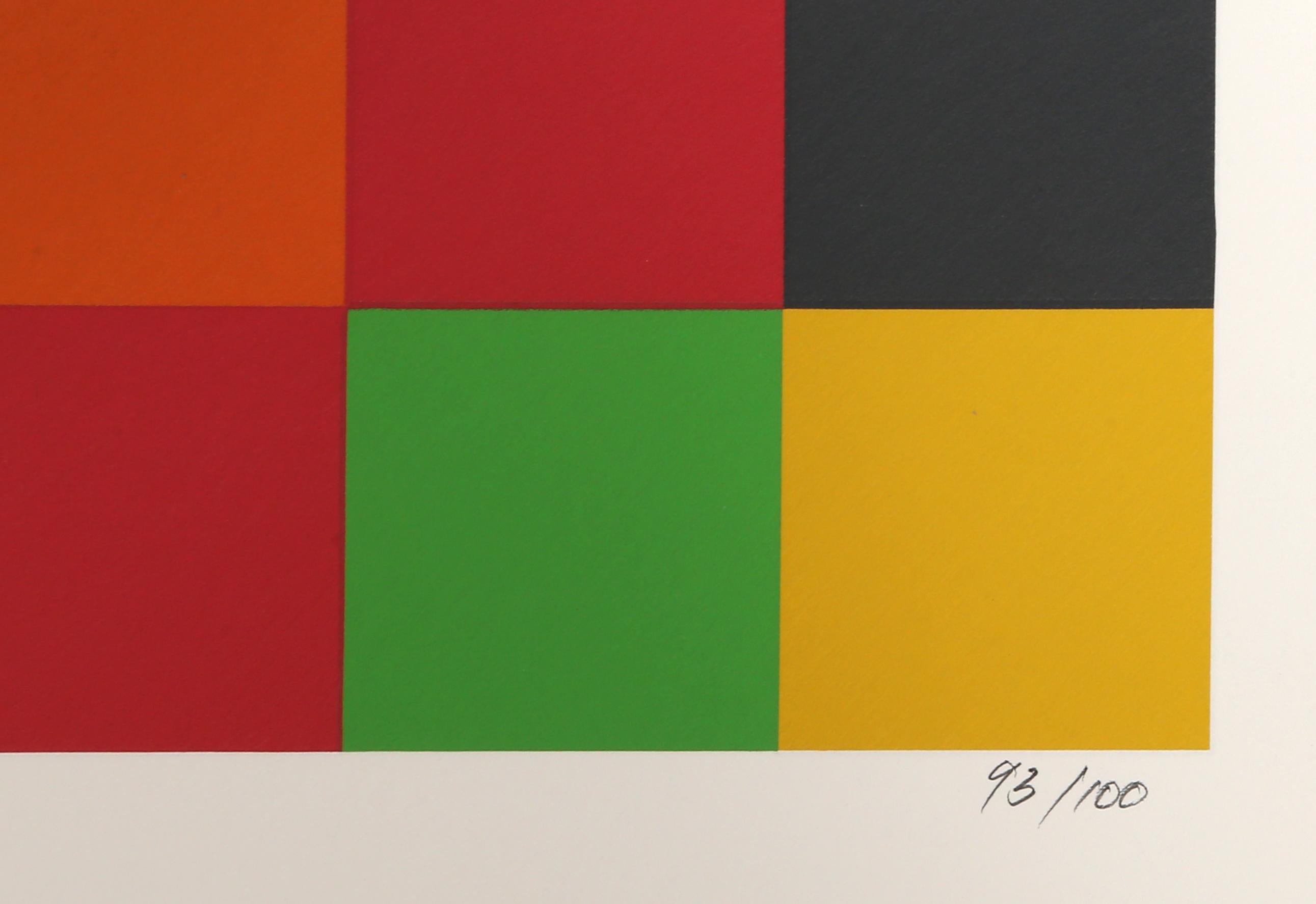 Herbert Bayer - Grid, Bauhaus Silkscreen by Herbert Bayer 1967 at ...