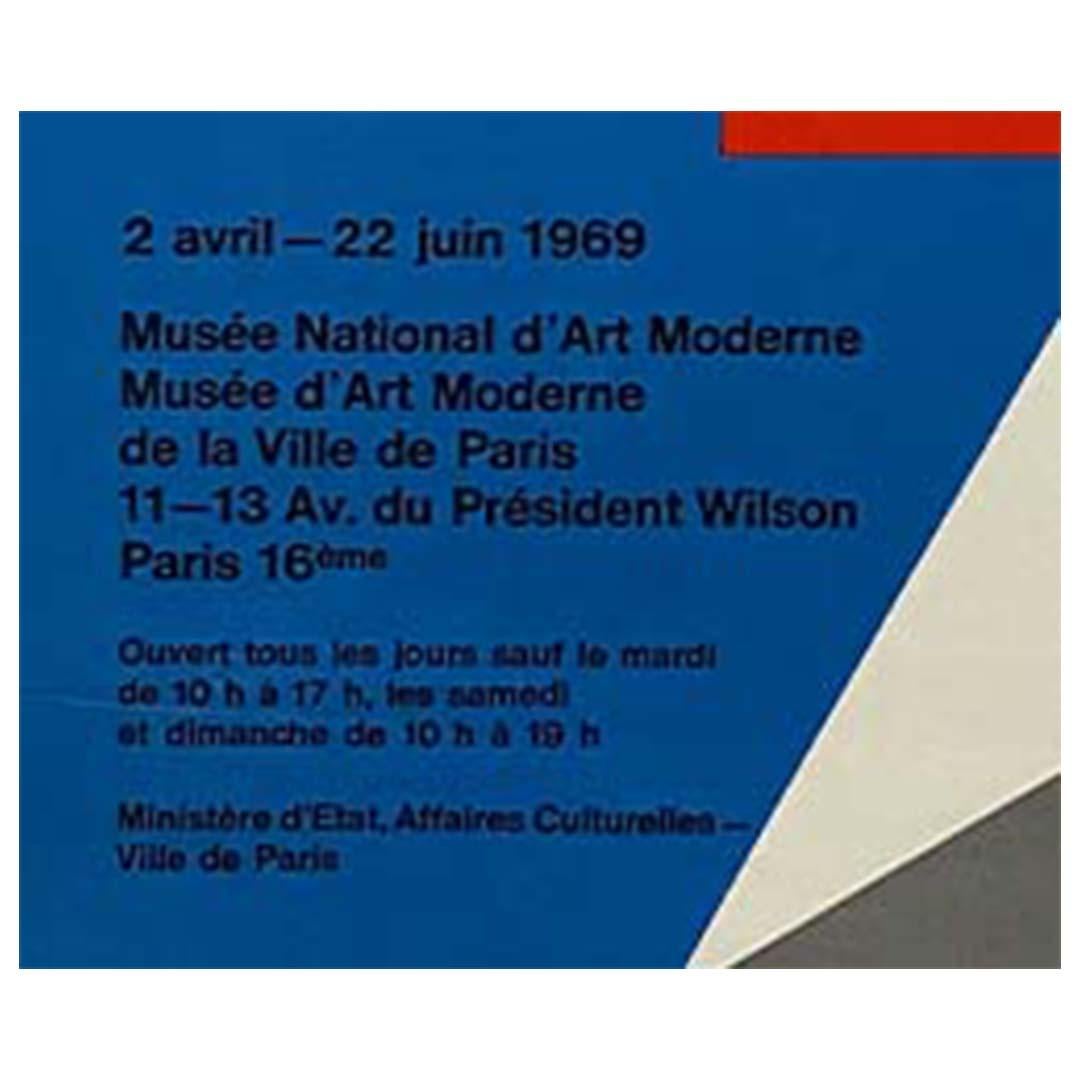 Affiche originale réalisée pour le 50e anniversaire de la création du Bauhaus  en vente 1