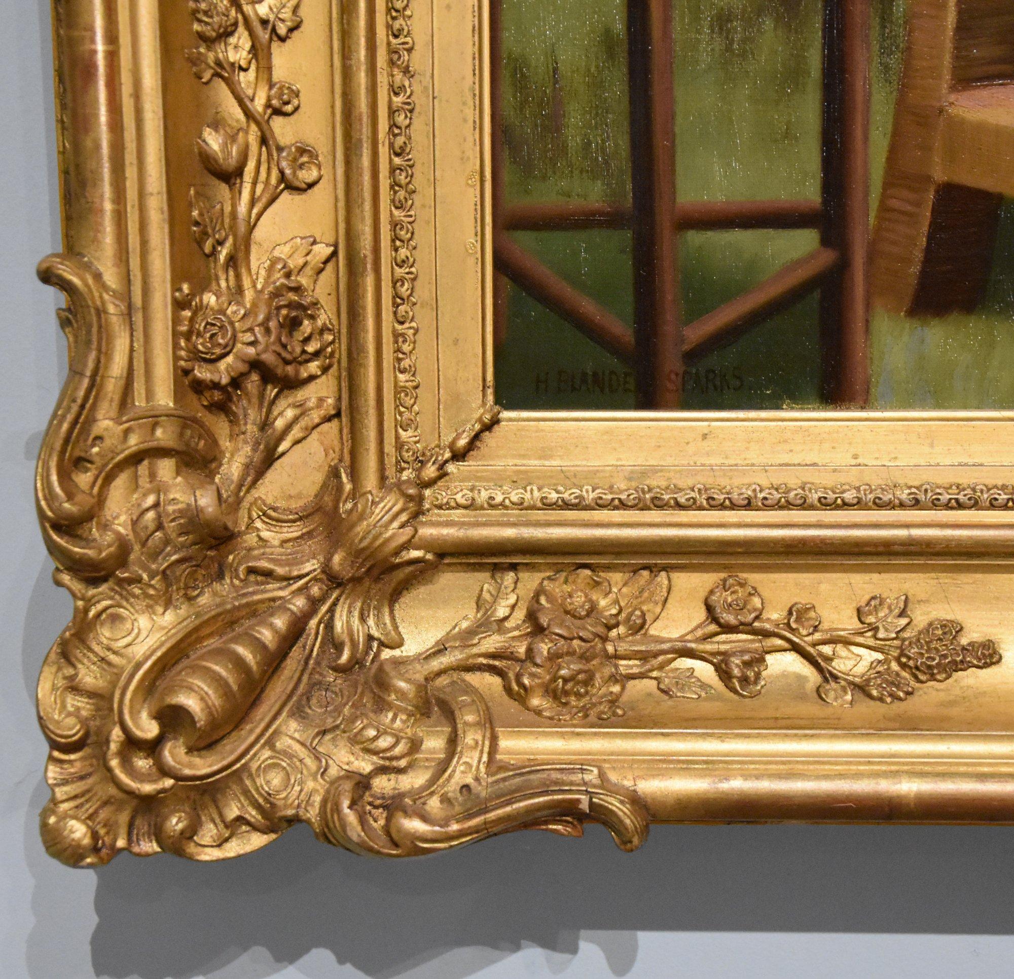 Pittura ad olio di Herbert Bland Sparks 