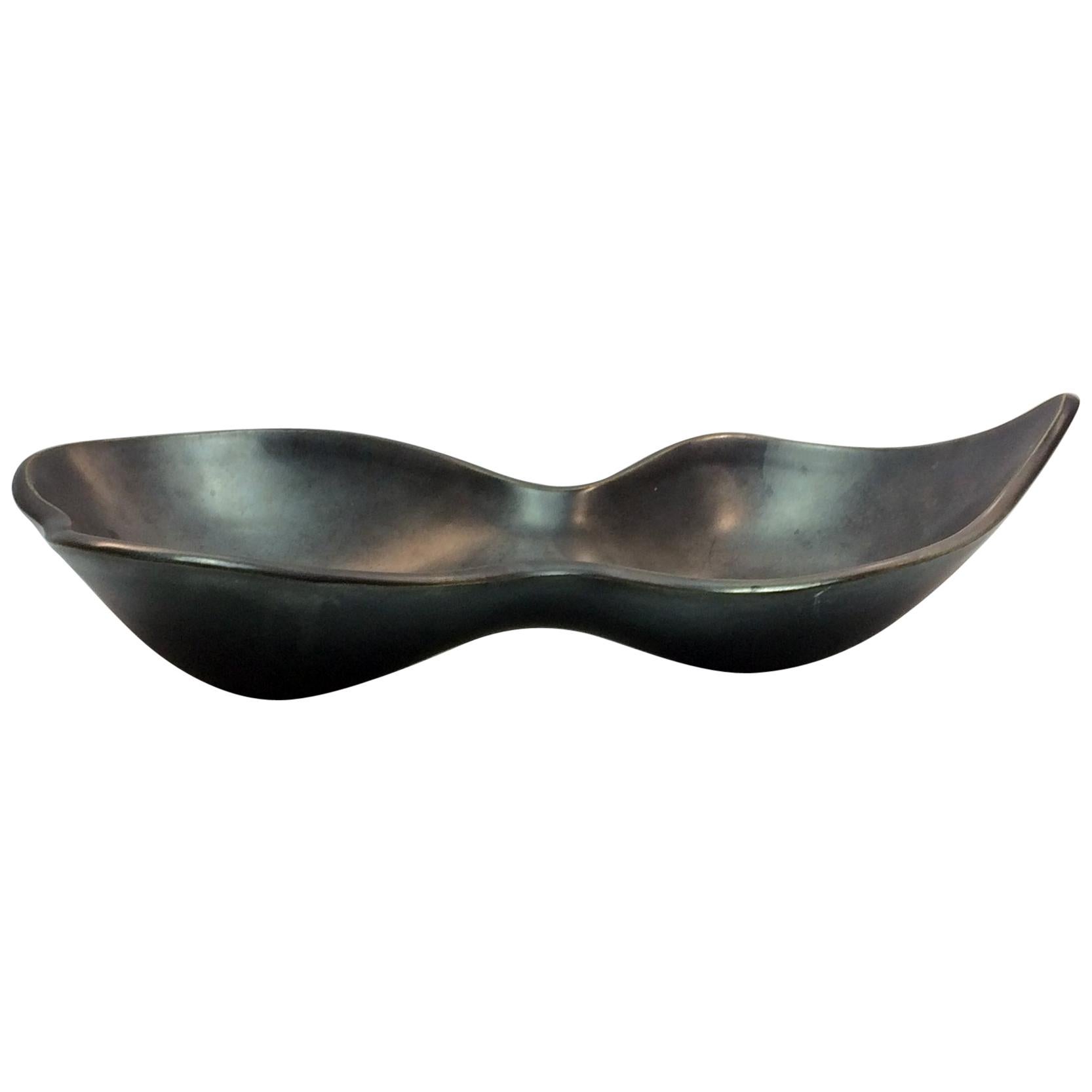 Herbert Cohen Biomorphic Studio Art Pottery Decorative Bowl