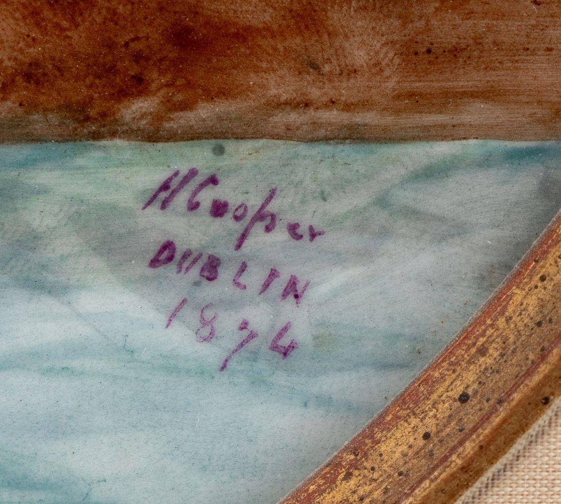 Hand-Painted Porcelain Plaques For Sale 3