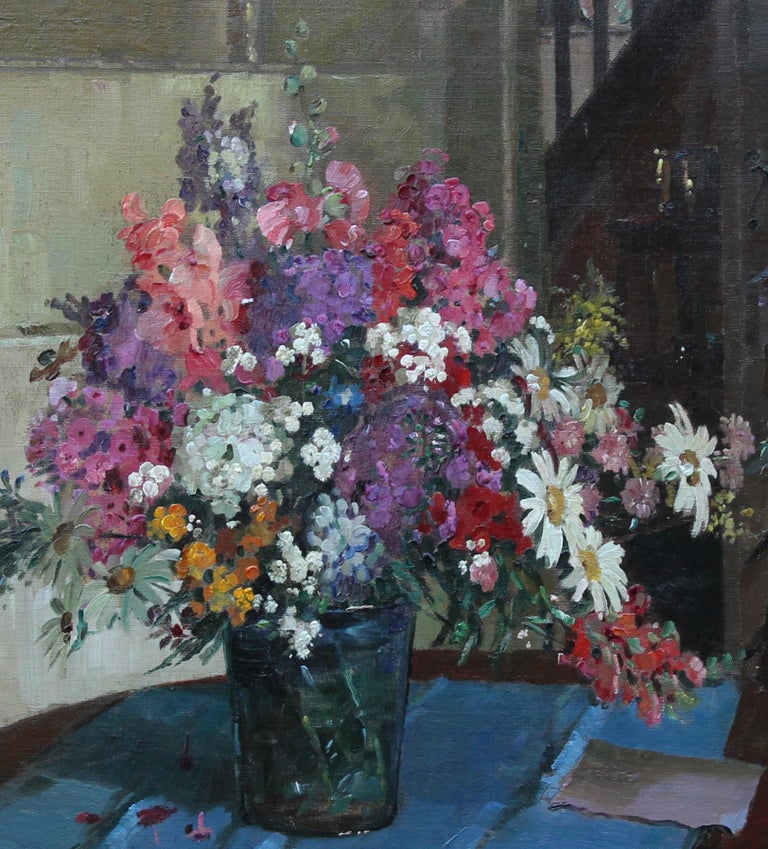 Herbert Davis Richter Floral Arrangement British art 1930's