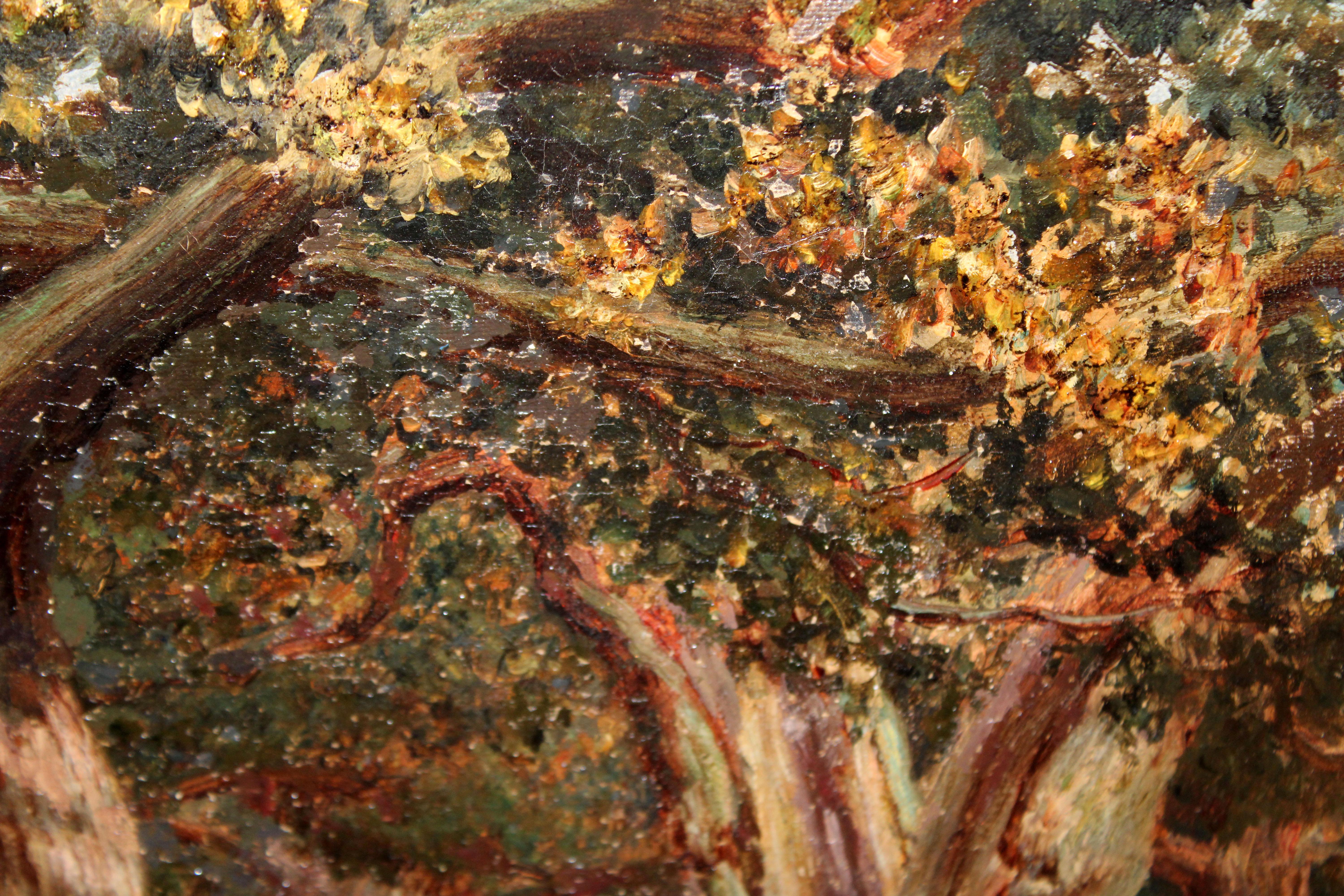 Fiesta campestre - Óleo sobre tela im Angebot 5