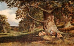 Fiesta campestre - Óleo sobre tela